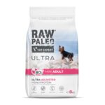 RAW PALEO Ultra Pork Mini Adult - aliments secs pour chiens - 8kg