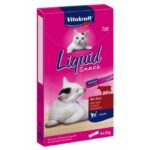 VITAKRAFT Cat Liquid-Snack with beef - Friandise pour chat - 6 x 15g