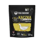 PAKA ZWIERZAKA Duck with apple M - aliments secs pour chiens - 1,5kg
