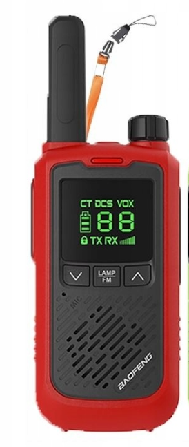 Talkie-walkie Baofeng BF-T17 rouge