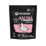 PAKA ZWIERZAKA Puppy Duck with salmon S - aliments secs pour chiens - 1,5kg