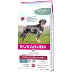 EUKANUBA Daily Care Adult Mono Protein Salmon - aliments secs pour chiens - 12 kg