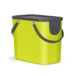 ROTHO Albula Lime - conteneur de tri des déchets - 25l