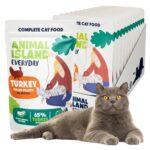 ANIMAL ISLAND Everyday Turkey fillets in broth - nourriture humide pour chat - 12 x 85g