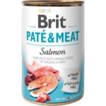 BRIT Paté & Meat avec du saumon - nourriture humide pour chien - 400g