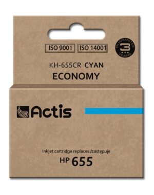 Actis KH-655CR encre (remplacement HP 655 CZ110AE ; Standard ; 12 ml ; bleu)