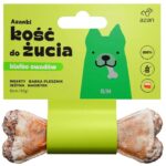 AZANKI Os avec insectes et mûre S/M - friandise pour chien - 12 cm