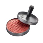 GEFU BBQ appareil à hamburger Noir, Gris Aluminium, Plastique