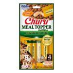 INABA Churu Meal Topper Chicken - friandise pour chien - 4 x 14g