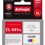 Activejet AC-541NX encre pour imprimante Canon (remplacement Canon CL-541XL) Suprême, 18 ml, bleu, jaune, rouge