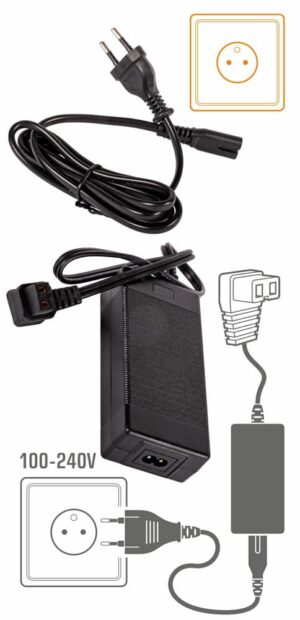Yolco BCX40 réfrigérateur Mobile (placement) 39 L F Gris