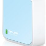 TP-Link TL-WR802N routeur sans fil Fast Ethernet Monobande (2,4 GHz) Bleu, Blanc