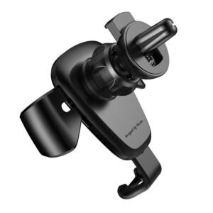 Support de gravité Baseus pour grille de voiture (noir)