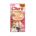 INABA Churu Salmon recipe - Friandise pour chat - 4x14g
