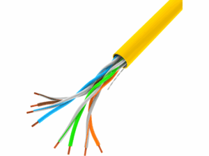 LANBERG LAN UTP CABLE 100MB/S 305M WIRE CCA YELLOW