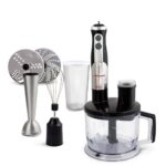 Esperanza EKM004 blender 0,6 L Mélangeur par immersion Noir, Argent, Transparent 800 W