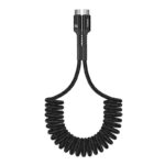 Baseus Fish-Eye Câble de charge rapide USB C vers USB C 1 m 100 W Noir