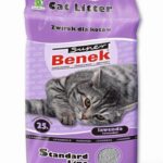 Certech Super Benek Standard Lavande - Litière agglomérante pour chats 25 l (20 kg)