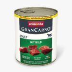 ANIMONDA GranCarno Adult Game - aliments humides pour chiens - 400g