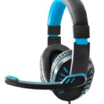 Esperanza EGH330B écouteur/casque Arceau Noir, Bleu