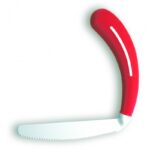 Couteau courbe pour les personnes souffrant de rhumatismes