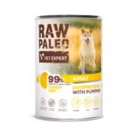 RAW PALEO Duoprotein Turkey & Cod Adult - nourriture humide pour chien - 400g