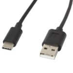 Lanberg CA-USBO-10CC-0018-BK câble USB USB 2.0 1,8 m USB A USB C Noir