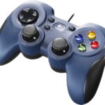 Logitech G F310 Noir, Bleu USB 2.0 Manette de jeu Analogique/Numérique PC