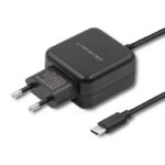 Qoltec 50197 Chargeur 12W | 5V | 2,4 | USB type C | Noir