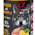 ALPHA SPIRIT WET Poulet à l'Ananas - nourriture humide pour chien - 400g