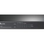TP-Link TL-SG1008P Géré Gigabit Ethernet (10/100/1000) Connexion Ethernet, supportant l'alimentation via ce port (PoE) Gris