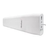 Qoltec 57043 Antenne DOUBLE 4G LTE | 14dBi | omnidirectionnel | Extérieur