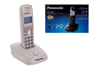Panasonic KX-TG2511 Téléphone DECT Identification de l'appelant Beige