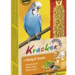 VITAKRAFT Kräcker Honey and sesame - friandises pour perruche - 2 + 1 pcs.