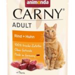 ANIMONDA Carny Adult Beef and chicken - nourriture humide pour chat - 85g