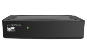 Esperanza EV108R TV set-top boxe Cable Noir