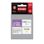Activejet Encre AB-1000YN (remplacement Brother LC1000Y/970Y; Suprême; 36 ml ; jaune)