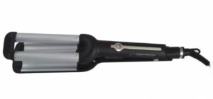 Esperanza EBL013 brosse soufflante et fer à lisser Fer à friser Noir, Argent 55 W 1,8 m