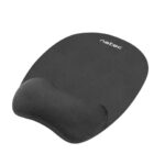 Natec Tapis de souris rempli de mousse CHIPMUNK noir