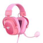 Havit H2002d Casque Avec fil Arceau Jouer Rose
