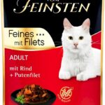 ANIMONDA vom Feinsten Filet de bœuf, de dinde - nourriture humide pour chats - 85 g