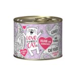 LOVE IS WHERE A CAT IS® Chicken with rabbit - nourriture humide pour chat - 200g
