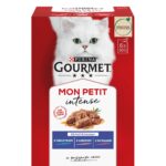 GOURMET Mon Petit Fish Mix - nourriture humide pour chats - 6 x 50 g