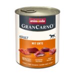 ANIMONDA GranCarno Adult with Duck - nourriture humide pour chien - 800g
