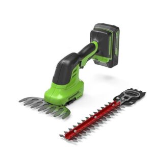 Coupe-herbe et taille-haie 24V 2Ah Greenworks G24SHTK2 - 1600607VA