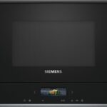Siemens BF722R1B1 micro-onde Noir Micro-onde simple Intégré 21 L 900 W