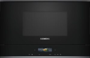 Siemens BF722R1B1 micro-onde Noir Micro-onde simple Intégré 21 L 900 W