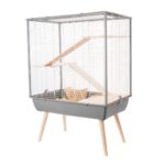 Zolux Cage Neo Cosy grands rongeurs H80, gris