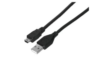 Gembird 1.8m USB 2.0 A/mini-USB M câble USB 1,8 m USB A Mini-USB B Noir