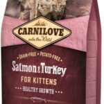 CARNILOVE Salmon & Turkey For kittens - aliments secs pour chatons - 6kg